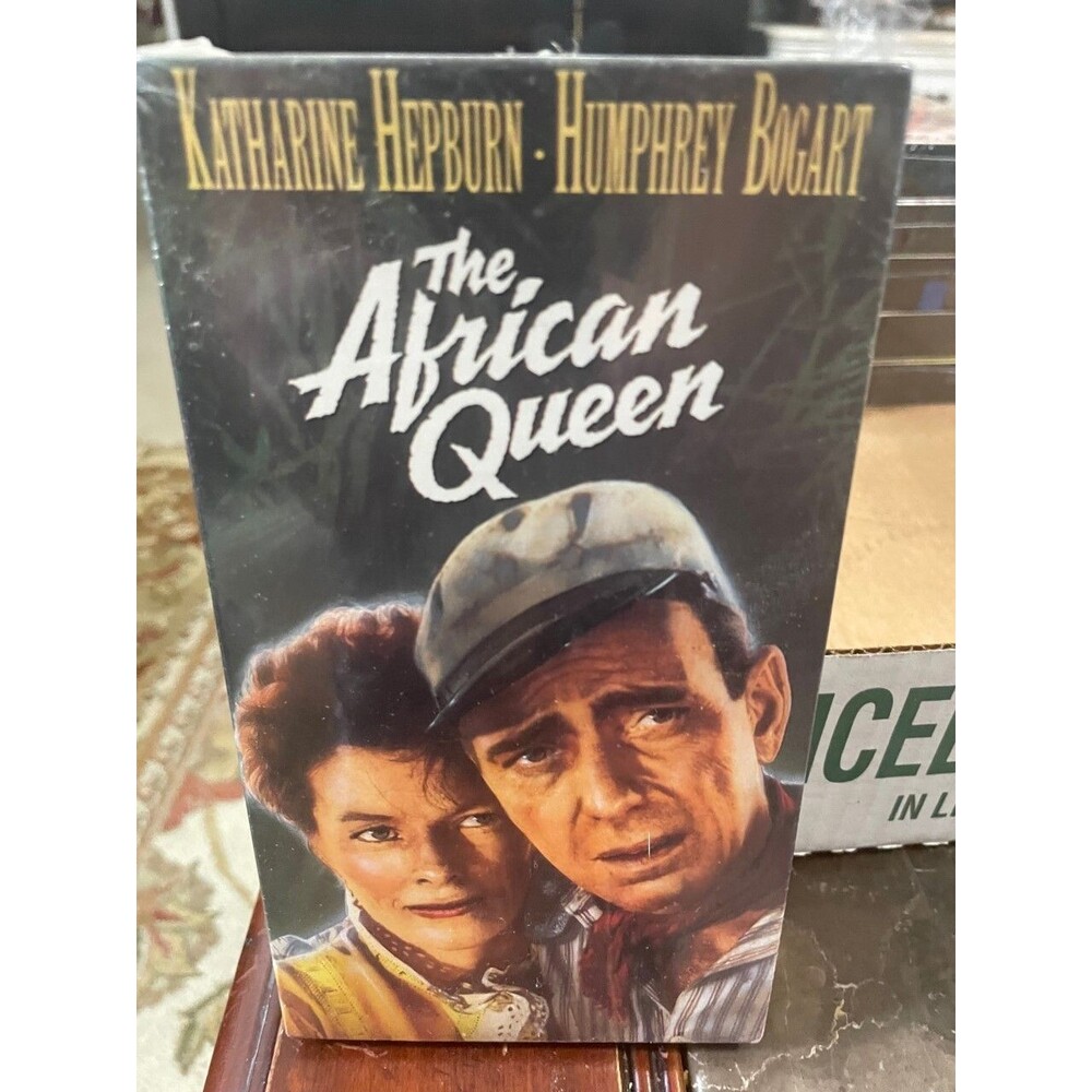 The African Queen (VHS, 1997) New Unopened, Hepburn and Bogart classic
